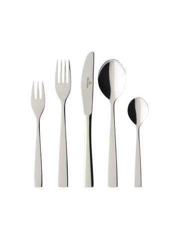 Villeroy & Boch 30-tlg. Tafelbesteck Elisabeth in Silber – in silber