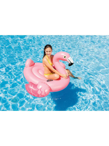 Intex Luftmatratze Schwimmtier Flamingo, 142 x 137 x 97 cm