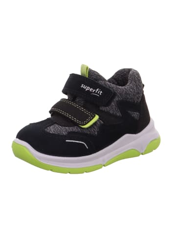 superfit Sneaker High COOPER in Schwarz/Hellgrün
