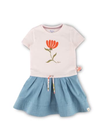 Sigikid Kleid happy ladybug in Hellrosa/Blau