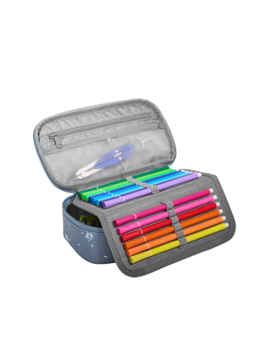 Coocazoo Mäppchen "Bloomy Daisy" in Blau