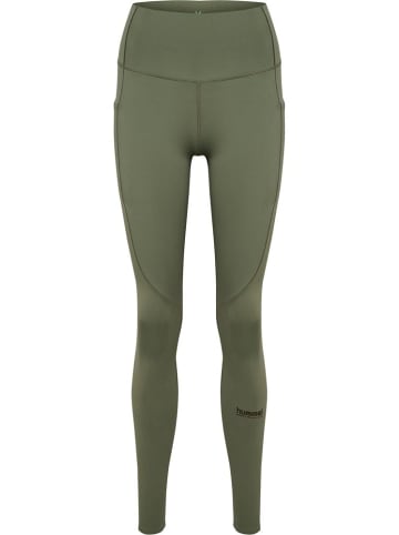 Hummel Leggings "Hiit Intensity High Waist Tights" in Grün