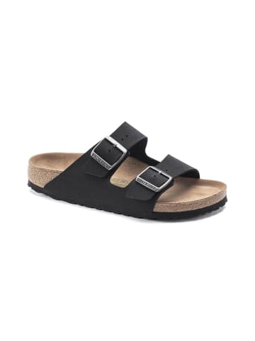 Birkenstock Pantoletten Arizona BFBC VEG in Schwarz