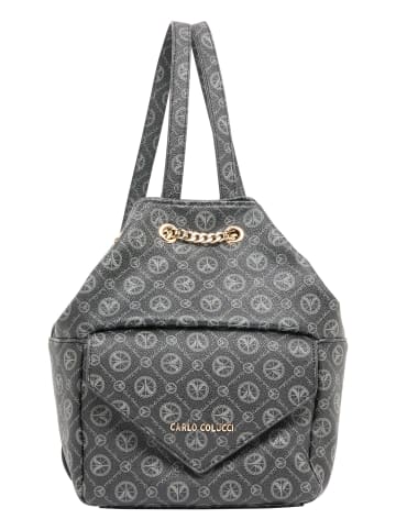 Carlo Colucci Cityrucksack DeFezza in Schwarz