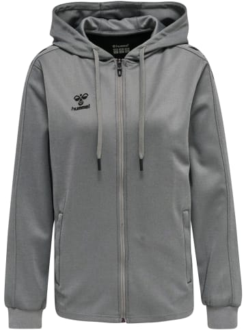 Hummel Hummel Hoodie Hmlcore Multisport Damen Atmungsaktiv Feuchtigkeitsabsorbierenden in GREY MELANGE