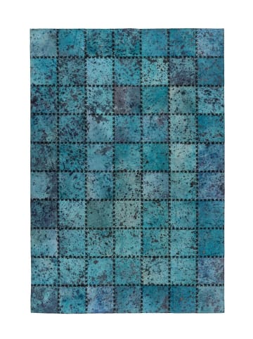 Arte Espina Kurzflor Teppich Voila 125 in türkis - rechteckig