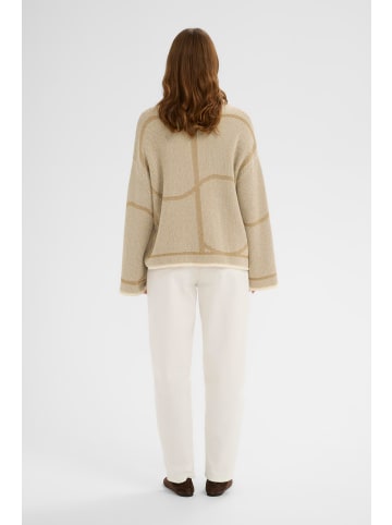 Soaked in Luxury Strickpullover SLRava Baggy fit in Dull Gold