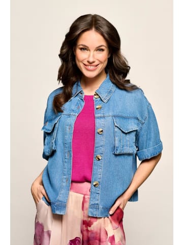 Mart Visser Lina Jeansbluse Blau