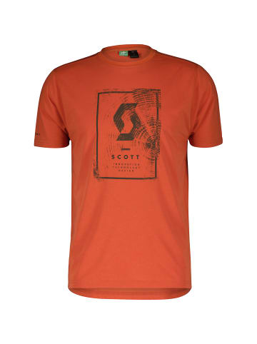 SCOTT M DEFINED DRI S/SL SHIRT in Orange