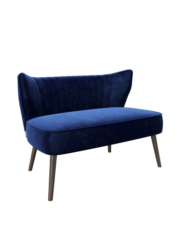 Playboy Sitzbank / Lounge "KELLY" in Blue Lagoon - (B)112 x (H)76 x (T)73 cm