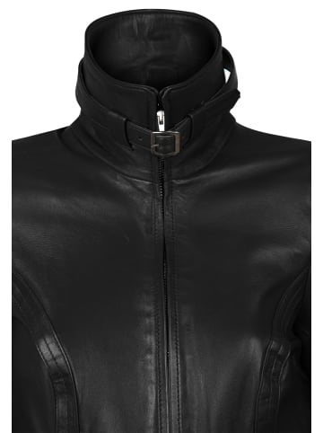 Felix Hardy Lederjacke in Schwarz