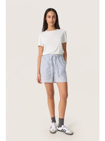 Soaked in Luxury Shorts SLMimilou Relaxed fit in Blue Stripe
