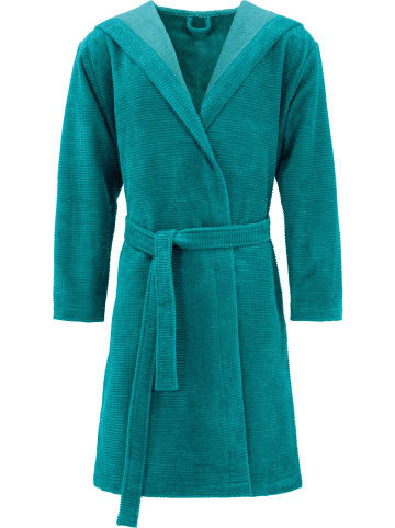 Erwin Müller Unisex-Bademantel Schwanau in türkis