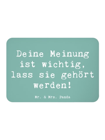Mr. & Mrs. Panda magnet Spruch Mutig zu seinen Meinungen stehen ... in Meeresbrise