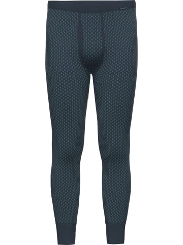 Ammann Baumwolle, Feinripp Unterhose, lang in marine