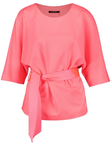 TAIFUN Bluse 3/4 Arm in Neon Pink