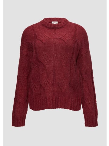 s.Oliver Strickpullover in 3874_rubinrot