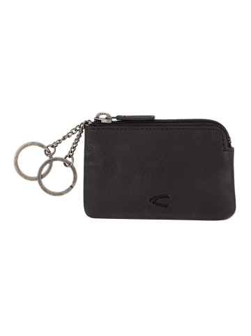 Camel Active COMO Schlüsselmäppchen aus Leder in Schwarz