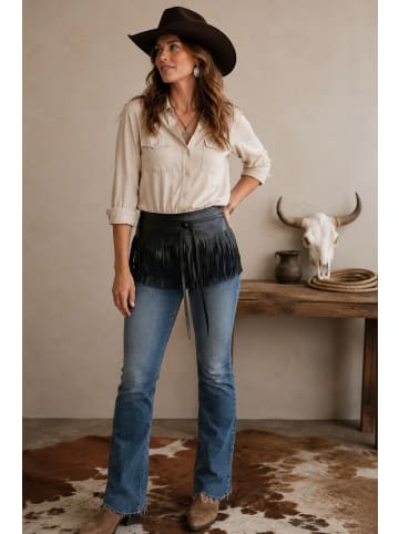collezione alessandro Bindegürtel " Western " in schwarz