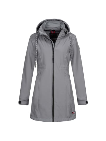 Alessandro Salvarini Jacke Alessandro Salvarini Damen Softshell Jacke AS187 in Hellgrau