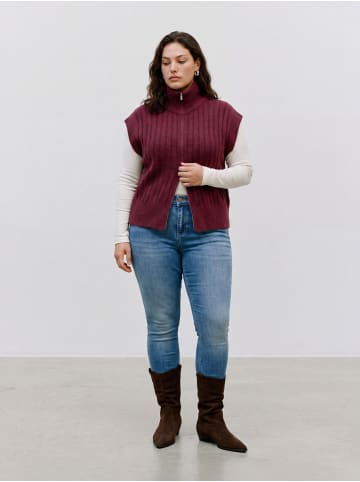 Vero Moda Weste in Windsor Wine