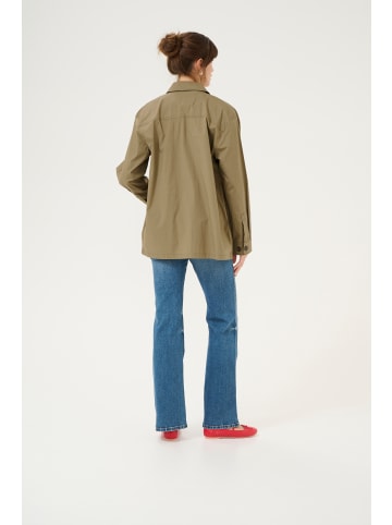 CULTURE Jacke CUhalina Oversize fit in Dusky Green Wash