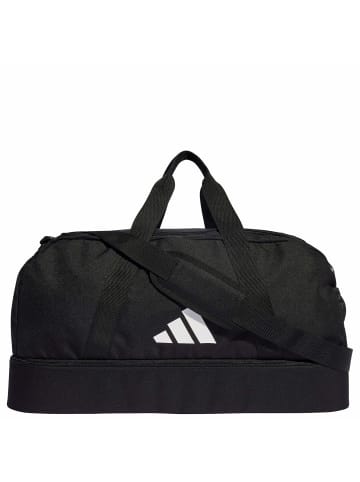 adidas Tiro League - Sporttasche (Bodenfach) 58 cm M (tenabl/black/white) in schwarz weiß