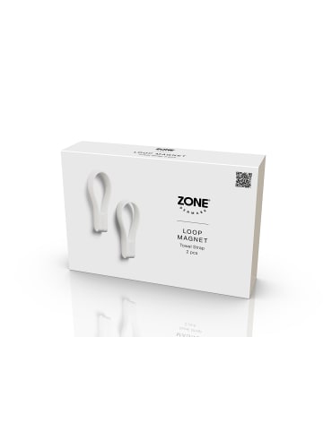 Zone Denmark Handtuchhalter Loop magnet in White