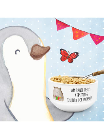 Mr. & Mrs. Panda Schüssel Bär Gefühl mit Spruch in Weiß