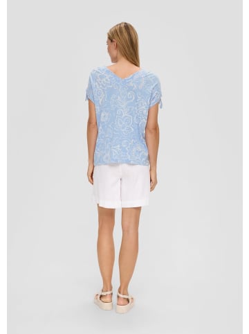 s.Oliver T-Shirt in 53A0_himmelblau