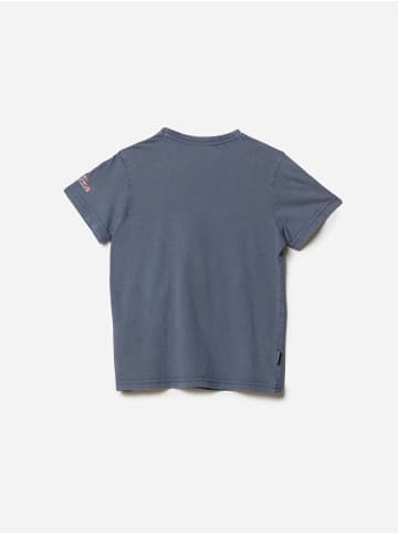 KOROSHI T-shirt mit kurzen ärmeln für jungen in blau