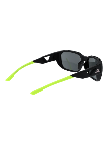Adidas Sport Männer Sonnenbrille Rechtwinklig Schwarz