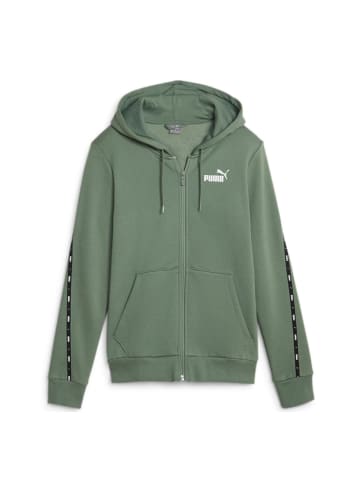 Puma Kapuzenjacke ESS Tape in Eucalyptus