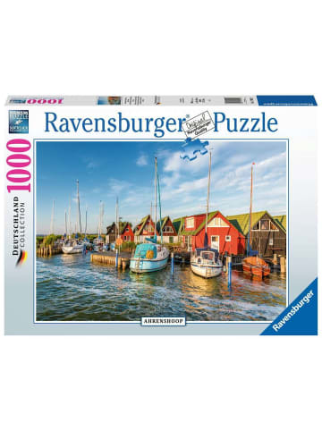 Ravensburger Puzzle 1.000 Teile Romantische Hafenwelt von Ahrenshoop Ab 14 Jahre in bunt
