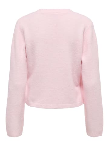 ONLY Strickjacke in Pink Lady