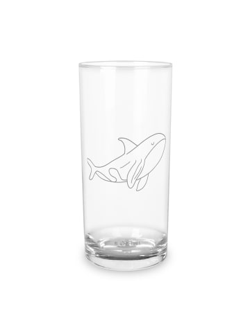 Mr. & Mrs. Panda Glas Orca ohne Spruch in Transparent