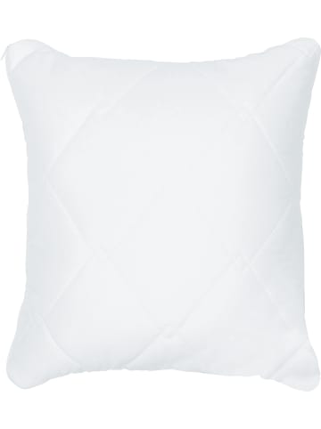 Erwin Müller Textilfaser, Hohlfaser-Kugeln Kuschelkissen Kairo in weiss