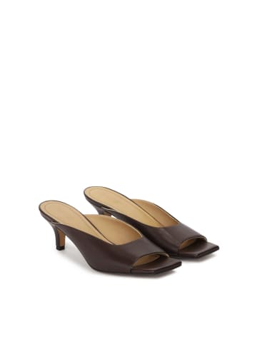 Kazar Slipper in Dunkelbraun