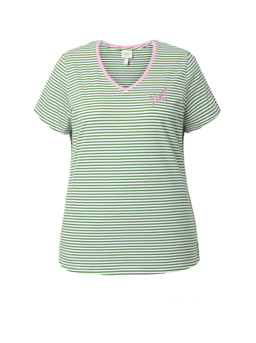 Ulla Popken Shirt in moosgrün