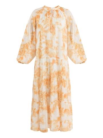 IZIA Damen Maxikleid in Orange