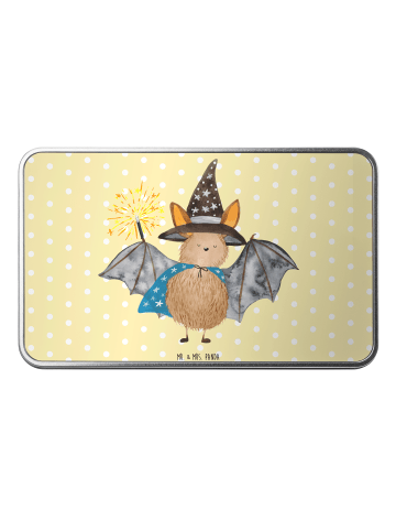 Mr. & Mrs. Panda Aufbewahrungsdose Fledermaus Zauberer ohne Spruch in Gelb Pastell