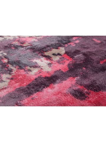 Arte Espina Hochflor Teppich Ocean 100 in rot - beige - anthrazit - rechteckig