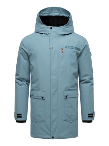 STONE HARBOUR Wintermantel Netaan XX in Frosty Blue