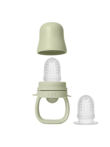 BIBS Fruchtsauger Baby Feeder mit 2x in gruen