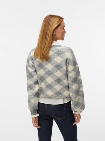 Vero Moda Strickpullover in Medium Grey Melange