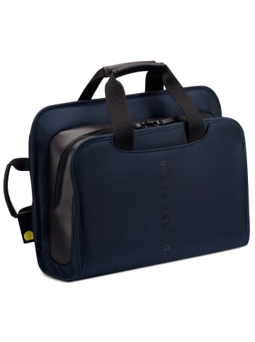 Delsey Arche Aktentasche RFID Schutz 42 cm Laptopfach in marineblau