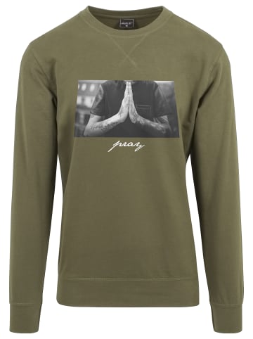 Mister Tee Sweaters in olive