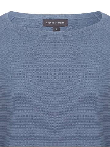 Franco Callegari Pullover in indigo - 0005