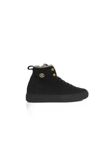 Cerruti 1881 Schwarz Rindsleder Damen Sneaker