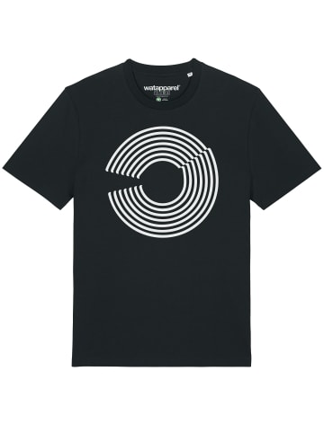 wat? Apparel T-Shirt Abstract 01 in Schwarz